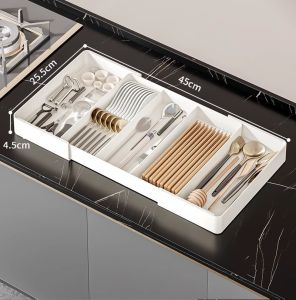 XUNHUAI | Expandable Utensil Organizer Drawer