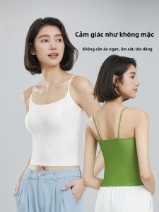 MiiOW | Áo ba lỗ không dây cho nữ mùa hè 2025 Áo ba lỗ có đệm ngực không cần mặc áo ngực Áo ba lỗ hở lưng Áo ba lỗ mặc trong và ngoài