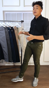 Celana Panjang Pria - Celana Panjang Chinos Slimfit Katun Strecth Twill - Terlaris
