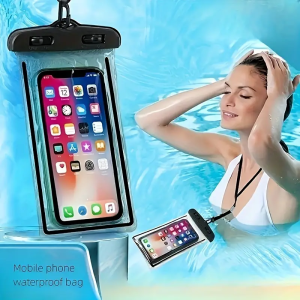Neutral color phone pouch for men and women waterproof suitable for swimming rich in colors simple design.