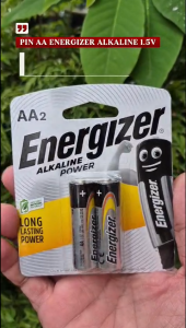 Vỉ 2 pin tiểu AA Energizer Alkaline Power 1.5V chính hãng