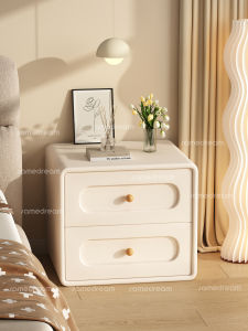 SAMEDREAM | Compact Bedroom Nightstand Storage Light Luxury
