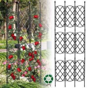 ต้นไม้ไม้เลื้อยโครงไม้ระแนงไม้ค้ำต้นไม้ในสวนรองรับต้นไม้โครงตาข่ายมอสดอกไม้เถาปีนเขา