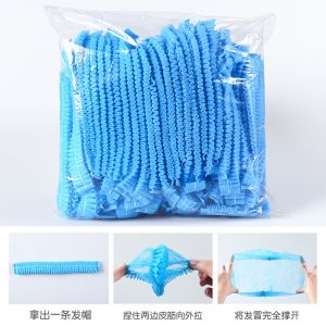 Disposable Non-Woven Fabric Hats for Dustproof Chef Food Beauty Salon Tattoo Bar Code Caps Home Use Protective Headwear