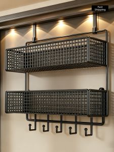 MUGG | Wall Mounted Door Back Hanger Hooks Organizer