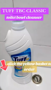 Tuff Classic Lemon Fresh Green Apple Toilet Bowl Cleaners 500 and 1000ml..
