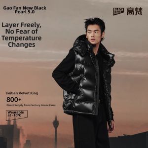 Guvet | Winter New Design Mens Down Jacket 5.0 Goose Down