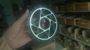 GOLDIX MTB Chainring 3-Bolt Direct Mount 7075 Nhôm CNC 3mm Offset Cho Xích Rộng Hẹp 34T-40T Tùy Chọn Bánh Xích Xe Đạp Leo Núi
