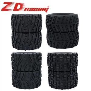 ZD Racing 1/10 RC Monster Truck Bánh Xe Lốp Xe 125/120mm Lốp Cao Su 12mm Hex Cho Trục Traxxas Tamiya HPI HSP ARRMA Xe Bánh Xích
