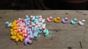 TT13 - sét 10 gà vàng mini trang trí tiểu cảnh