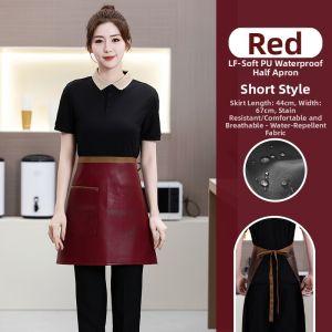 Custom Logo Printing Waterproof Oil-Resistant Work Apron