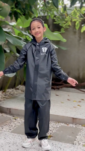 Zotta Jas Hujan Anak Perempuan Laki laki Karakter Bahan Anti Rembes Tebal Kuat Elastis