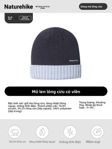 NatureHike | Mũ Len Sợi Cừu Ấm