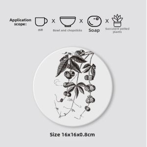 Water Absorbent Heat Resistant Anti-Scald Insulation Tableware Mats