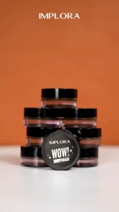 IMPLORA Wow! Brow Pomade | 24H Waterproof Matte Finish | Eyebrow Alis | FUFUMISE