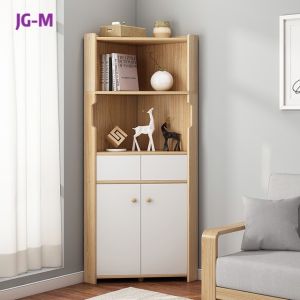 Corner cabinet floor corner cabinet shelf economical living room drawer storage corner cabinet