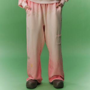 GOOD BAI | Ripped Printed Sweatpants