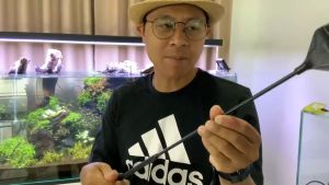 QANVEE ไม้ขูดตะไคร่ ที่ขูดตะไคร่ ทำความสะอาดตู้ปลา ยี่ห้อ Nano-Q/Q1/Q3 ใช้สำหรับขูดตะไคร่ในตู้ปลา มีใบมีดแถมฟรี10ใบ