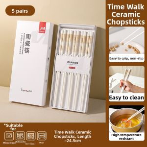 TAFUMAN | Food-Grade High-Quality Ceramic Chopsticks Heat Resistant Anti-Slip