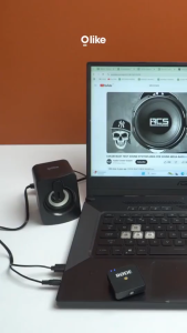 OLIKE SC01 Multimedia Wired Speaker 4W Subwoofer Stereo Sound Speaker PC AUX 3.5mm Jack Audio