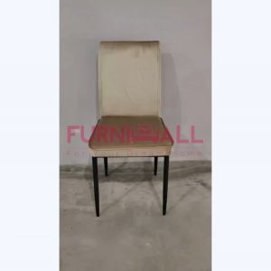 Furnimall High Back Dining Chair PU Leather Designer Chair Restaurant Velvet Fabric Chair Dressing Chair Kerusi Makan 餐椅