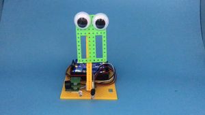 Lắp ráp mô hình rô bốt cảm biến hồng ngoại rô bốt báo động khi đến gần DIY mạch stem steam - HM0515