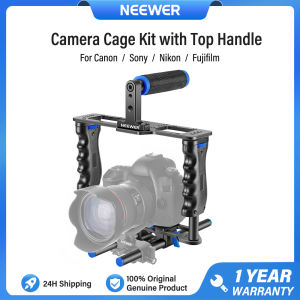 NEEWER Camera Video Cage Kit Bộ làm phim lồng máy quay phim cho máy ảnh DSLR Canon Sony Fujifilm Nikon và máy quay phim