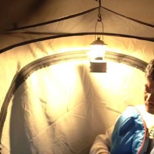 Lampu Camping Sunrei Wraith Rechargeable Retro Glamping Lantern