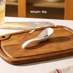 Retro Floral Underglaze Ceramic Rice Bowl Dining Utensils Plate Fish Plate Home Use High Sensation Flat Dish Circular Shape