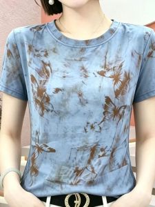 QIAOXIZI | Slimming and Youthful Print T-Shirt
