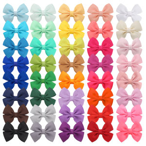20/30/40 Pieces Baby Hair Clips 2 Inch Hair Bows Alligator Clips for Infant and Baby Girls for Daily Use Hair Accessories
