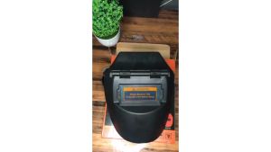 FAST SHIPPING TaffGUARD Helm Las Listrik Otomatis Auto Darkening Safety Mask Flat Flip Full Face