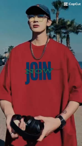 LC.TRADING   เสื้อยืดเเฟชั่นใหม่ สินขายค้าดี สกรีนเเน่น เนื้อผ้าใส่สบาย มี5 สี ให้ได้เลือกใส่ สินค้าพร้อมจัดส่ง B0021