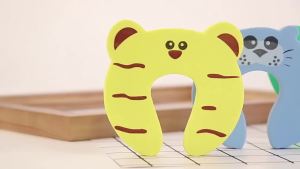 5/10/20/30pcs EVA C Shape Protection Baby Safety Foam Door Clamp Finger Pinch Guard Door Stopper From Getting Locked In Room
