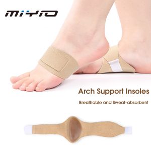 MIYIO 2PCS Arch Support Sleeves Plantar Fasciitis Heel Spurs Foot Care Flat Feet Relieve Fatigue Sleeve Socks Orthotic Insoles Pads