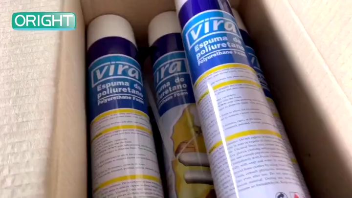 Vira Polyurethane Foam PU Foam Spray (500/750ml) Fills Cracks And ...