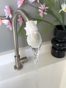 50PCS Filter Cotton for Water Faucet Anti-splash Sediment Rust Scale Universal Tap Water Filter Bags