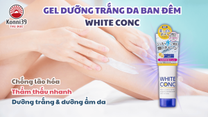 GEL DƯỠNG DA BAN ĐÊM WHITE CONC (TUÝP 90GR)