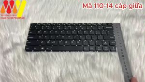 (ảnh thật) Bàn phím laptop Lenovo Ideadpad 110-14 110-14AST 110-14ISK 110-14IBR – 110-14IBR (CÁP GIỮA/có nút nguồn)