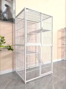 พร้อมส่ง ที่กว้างใหญ่พิเศษ กรงแมวขนาดใหญ่ กรงแมว/สัตว์เลี้ยง 3ชั้น 4ชั้น Pet Cage ขนาดใหญ่ แมว/กระต่าย กรงคอนโดแมว