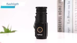 3-Led Mini High Power Small Flashlight USB Rechargeable Work Repair Outdoor Hiking Fishing Camping Magnet Torch Lighting Light