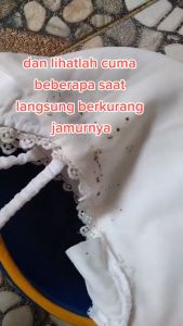Cairan Pembersih jamur pakaian paling Ampuh - Pembersih jamur pakaian / Penghilang Jamur pakain/ Obat Jamur Kain Mukena Baju