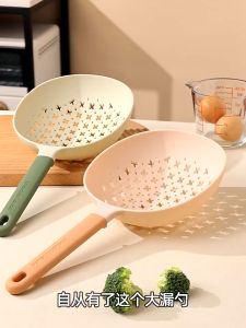 Household Thickened Noodle Colander High Temperature Resistant Non-silicone Colander Filter Spoon