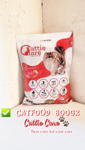 Cattie care 800gr freshpack makanan kucing kering
