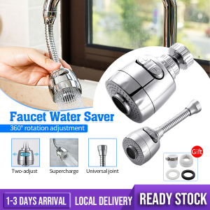 Kitchen Faucet 2 Mode Water Tap Adjustment 360° Rotatable High Pressure Sprayer Aerator Water Saving Tap Nozzle Filter Shower Head Extender