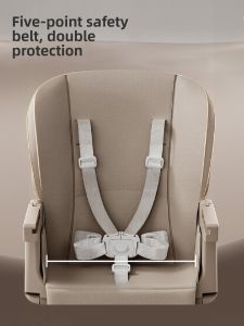 Portable Folding Baby High Chair Multi-Function Childrens Dining Table Seat Baby Chair Meal Time Chair for Babies And Kids