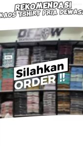 Kaos Pria Dewasa kasual liburan santai warna coklat best seller