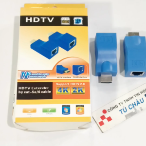 Cáp HDMI nối qua cáp mạng LAN dài 30m / HDTV Extender (HDMI ra Lan cho Camera)