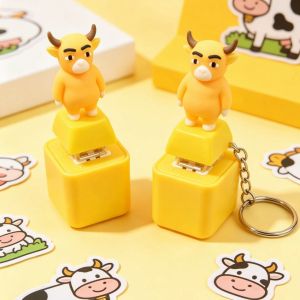 Niu Lai Button Activated Voice Toy Keychain Press Sound Funny Meme Bag Accessory Stress Relief Prank Gift
