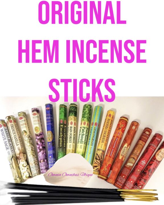 ️ HEM INCENSE STICKS [ 80 VARIANTS ] AUTHENTIC & IMPORTED AND HAND